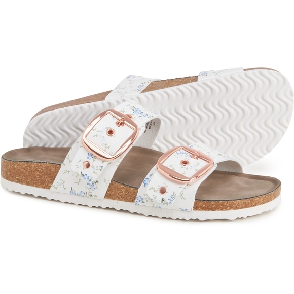 Madden Girl Shoes - Madden Girl Double Strap Floral Sandal